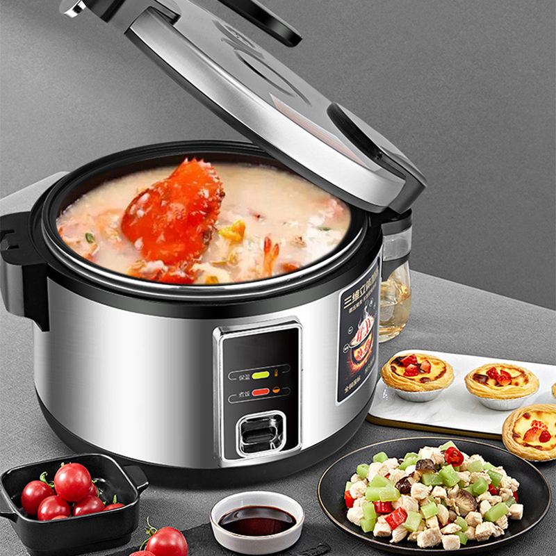 Olla arrocera y calentador com - Rice Cooker 10 Cup reseña y precio