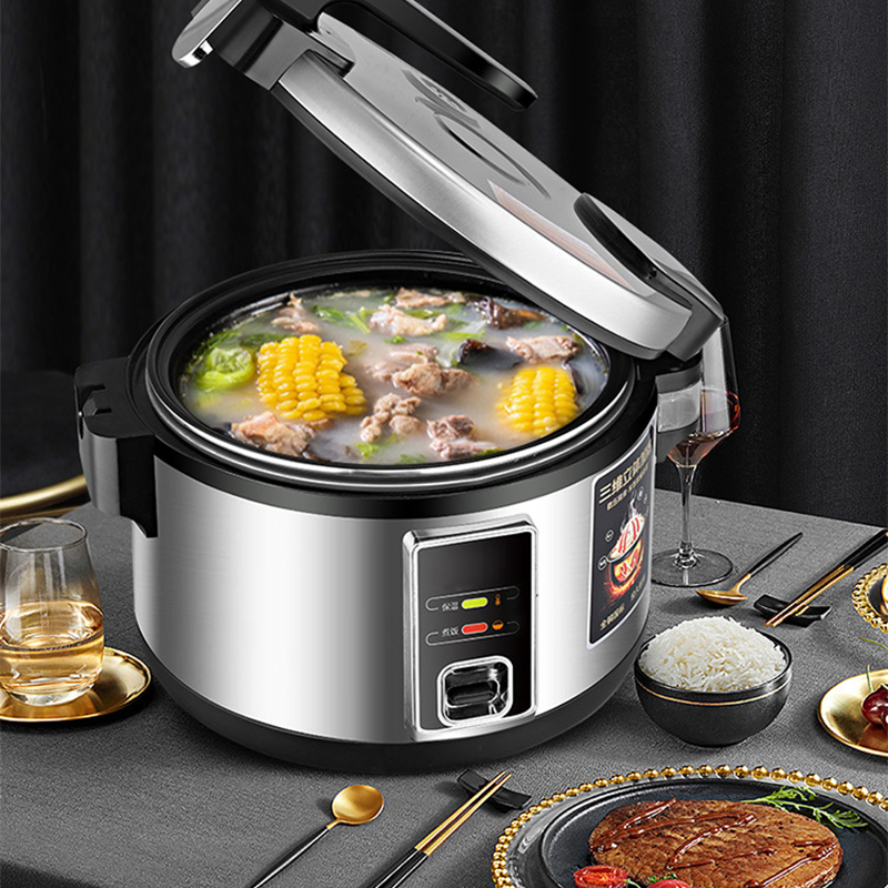 Olla arrocera y calentador com - Rice Cooker 10 Cup reseña y precio