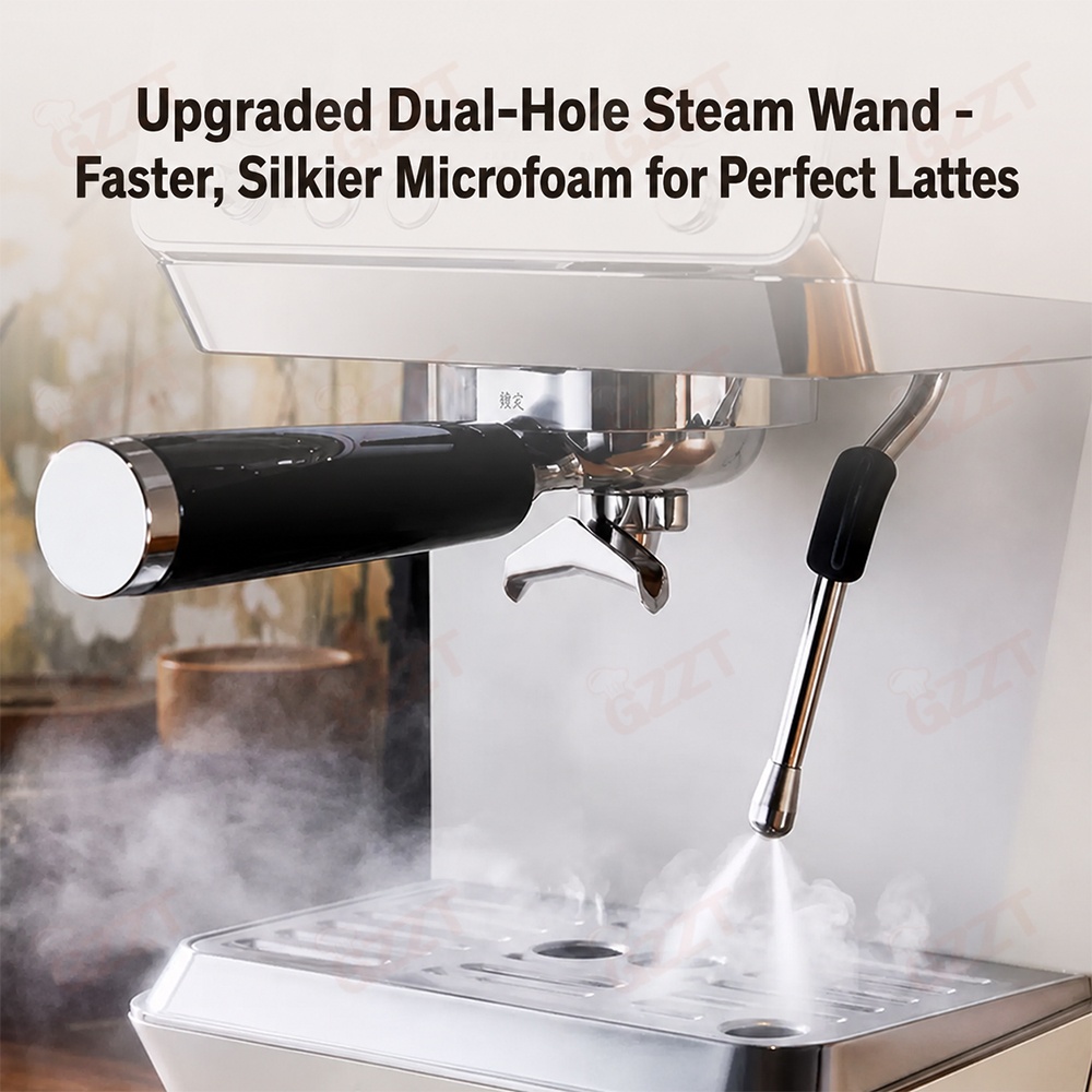 Cafetera Espresso Semi-Automát - Espresso Machine Semi Auto reseña y precio