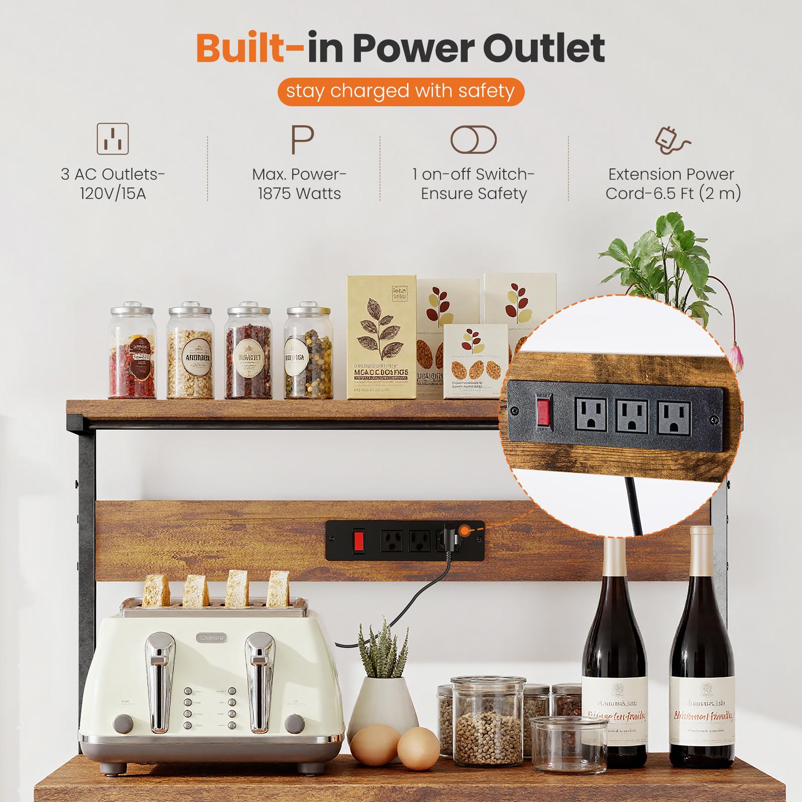 Estante de Cocina de 4 Niveles - Kitchen Appliances Outlet reseña y precio