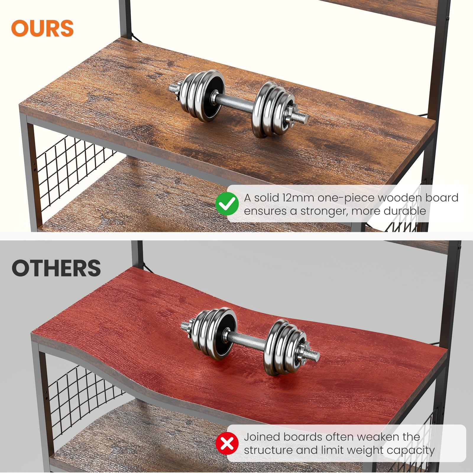 Estante de Cocina de 4 Niveles - Kitchen Appliances Outlet reseña y precio