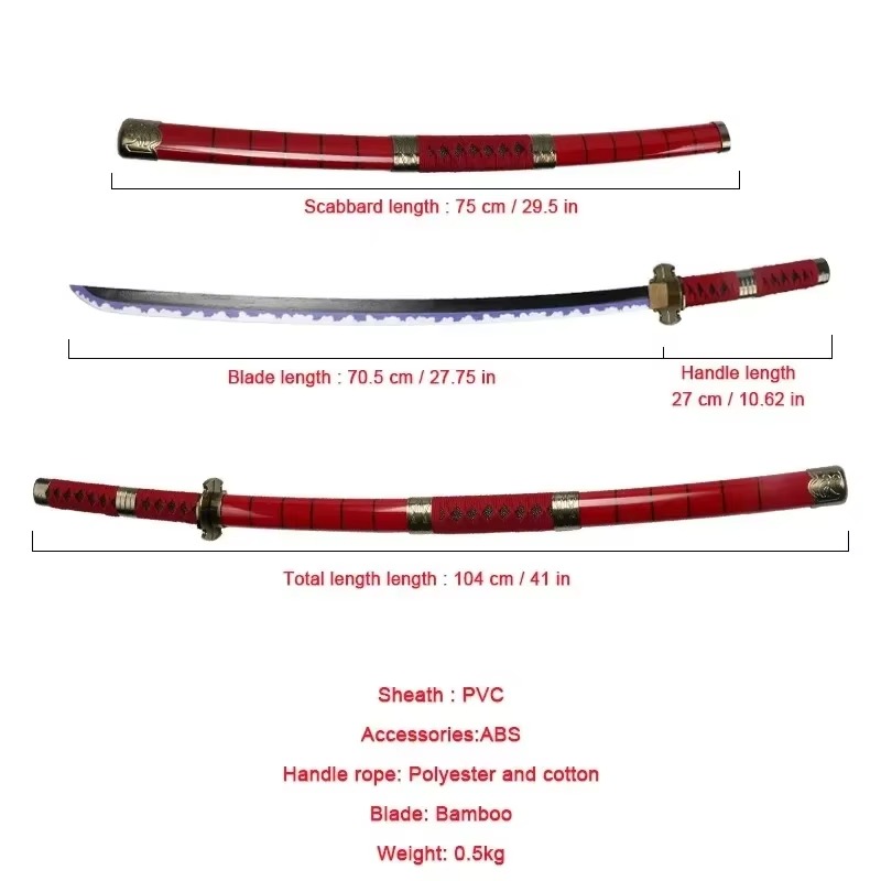 40incn Roronoa Zoro Katana Nin - Kitchen Appliances Ninja reseña y precio