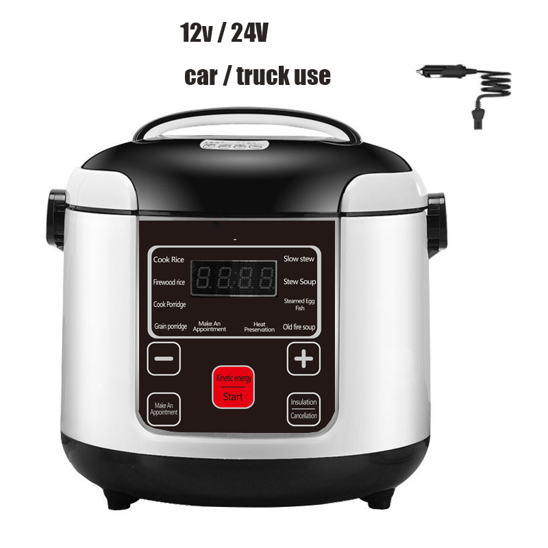 Mini olla arrocera de 12V y 24 - Rice Cooker 10 Cup reseña y precio